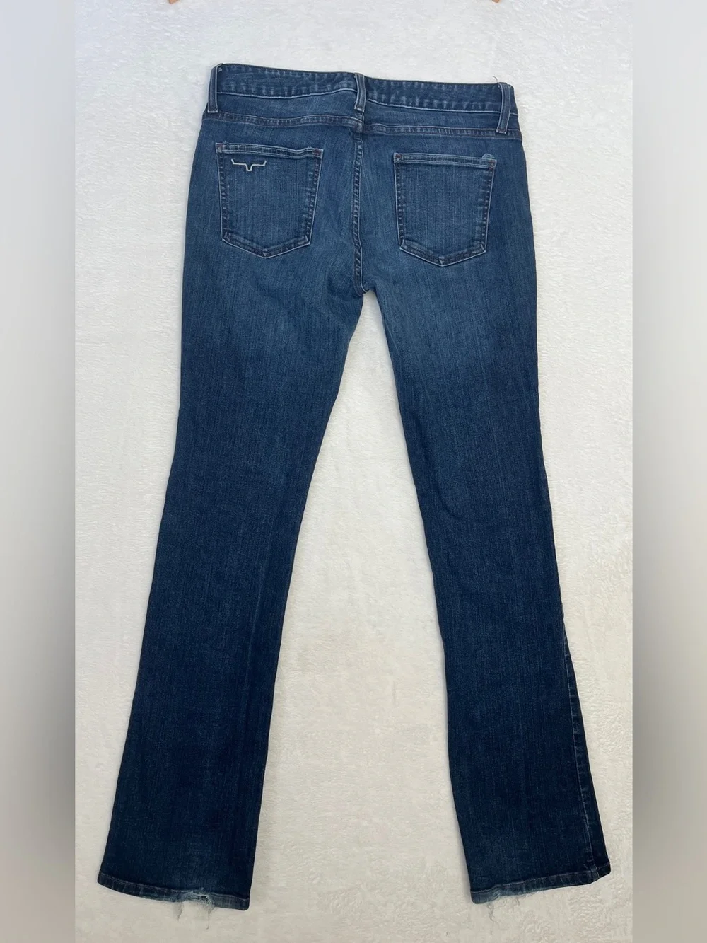 Kimes Ranch Audrey Low Rise Bootcut Western Sz 10 Med Wash Utility Farm Workwear